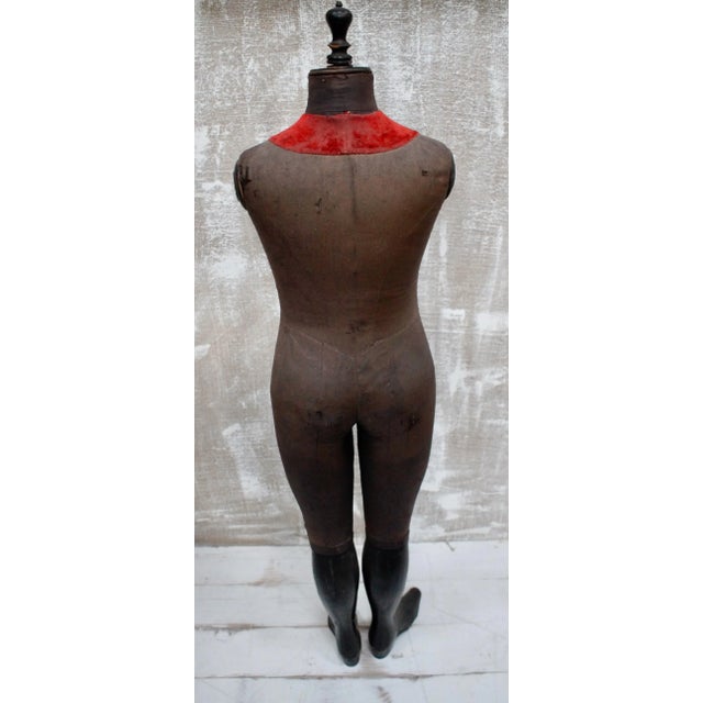 Antique French Napoleon III Child Dress Form For Sale - Image 6 of 15