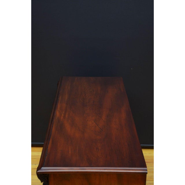 Brown William IV Low Chest of Drawers in Mahogany For Sale - Image 8 of 18