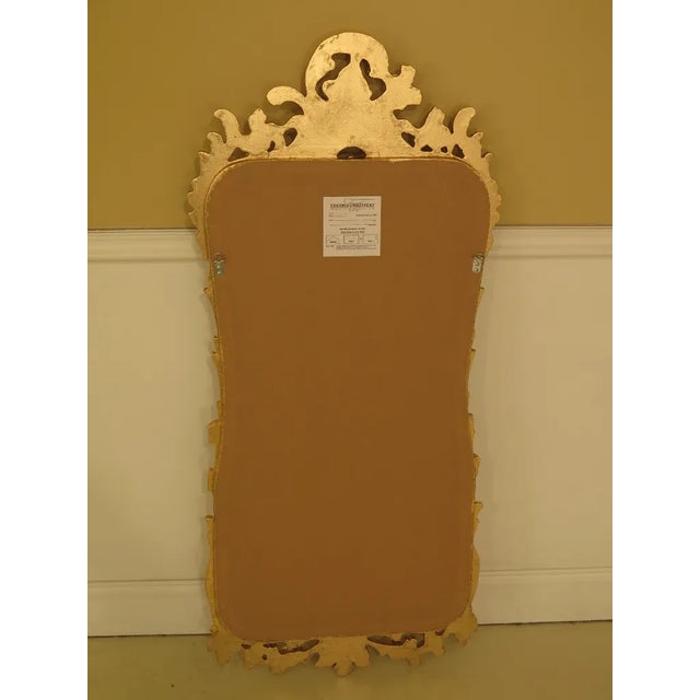 Gold Friedman Brothers Gold Gilt Beveled Mirror For Sale - Image 8 of 10