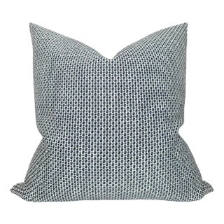 Poise Indigo Pillow Cover, 22x22 Pillow For Sale