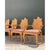 Vintage Carved Wood Leaf Back Chairs in McLaurin and Piercy “Batak” - Set of 4 For Sale - Image 10 of 12