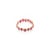 Metal Natural Ruby Eternity Band Ring Size 5 in 18k Yellow Gold For Sale - Image 7 of 11