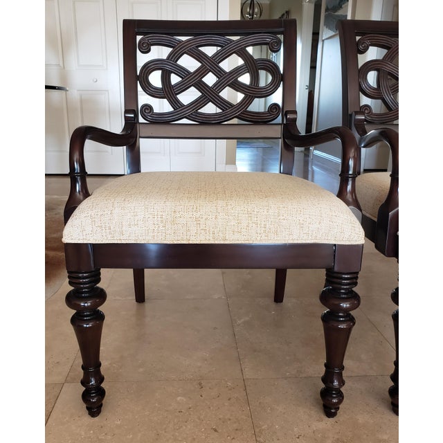 Pair of Tommy Bahama Royal Kahala Molokai Arm Chairs by Lexington Furniture For Sale - Image 14 of 16