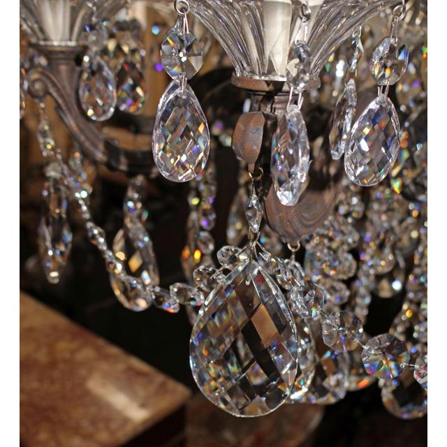 Schonbek 15 Light La Scala 5075 Textured Bronze Finish Crystal Chandelier For Sale - Image 13 of 17