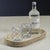 Boho Chic Reggio Loom Oval Raffia Tray with Leather Trim, Small For Sale - Image 3 of 7