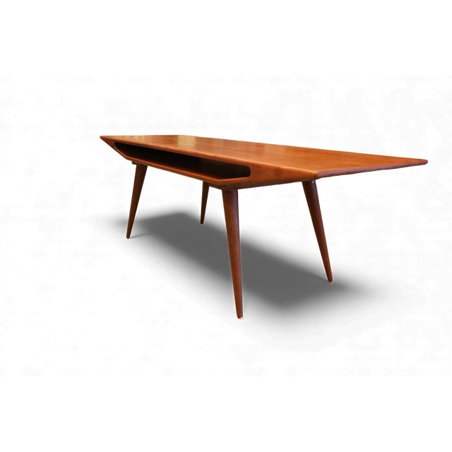Vintage Danish Coffee Table in Teak by Omann Jun, 1950s For Sale - Image 13 of 13