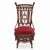 This extravagant Victorian wicker chair has wonderful detail including intricate weaves, braids, beads, and balls, all...