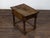 English 19th Century Walnut Table with Single Drawer and Column Shaped Legs For Sale - Image 10 of 12