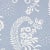 Contemporary Schumacher Millicent Wallpaper in Delft For Sale - Image 3 of 3