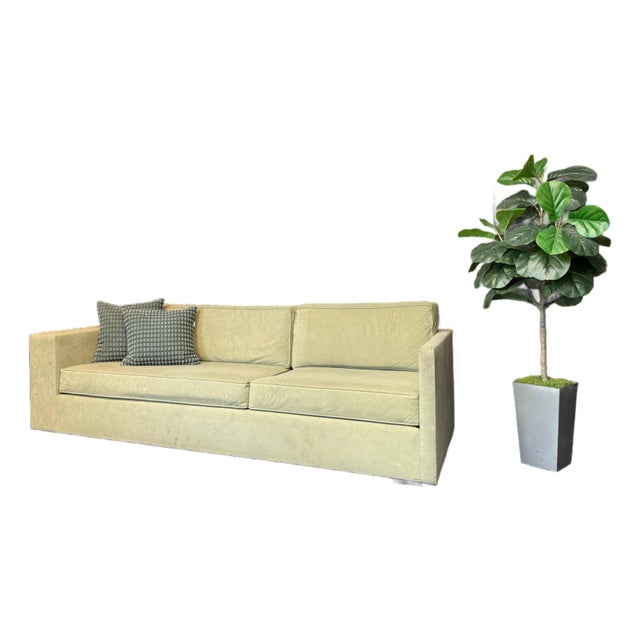 Custom Mid-Century Modern Style Sofa For Sale