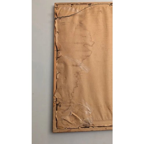 Vintage Sketched Portrait Framed by Plohn & Co. New York 15"x19" For Sale - Image 11 of 13