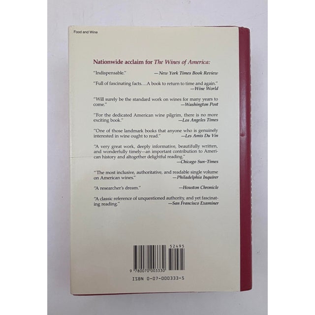 Farmhouse The Wines of America Hardcover by Leon D. Adams For Sale - Image 3 of 10