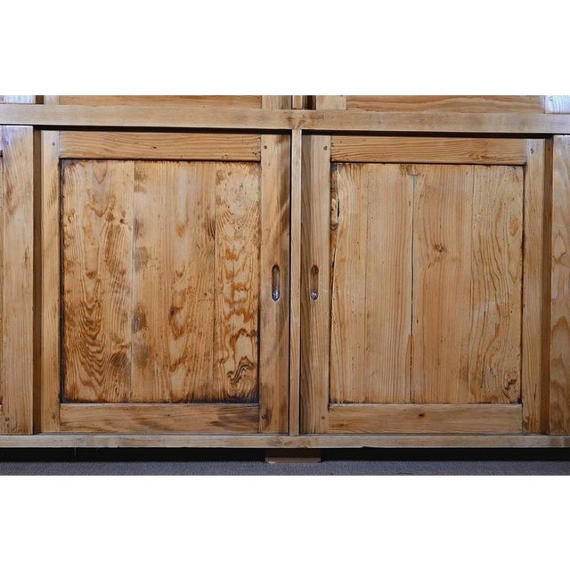 Vintage Haberdashery Cabinet in Pine, 1950s For Sale - Image 11 of 18