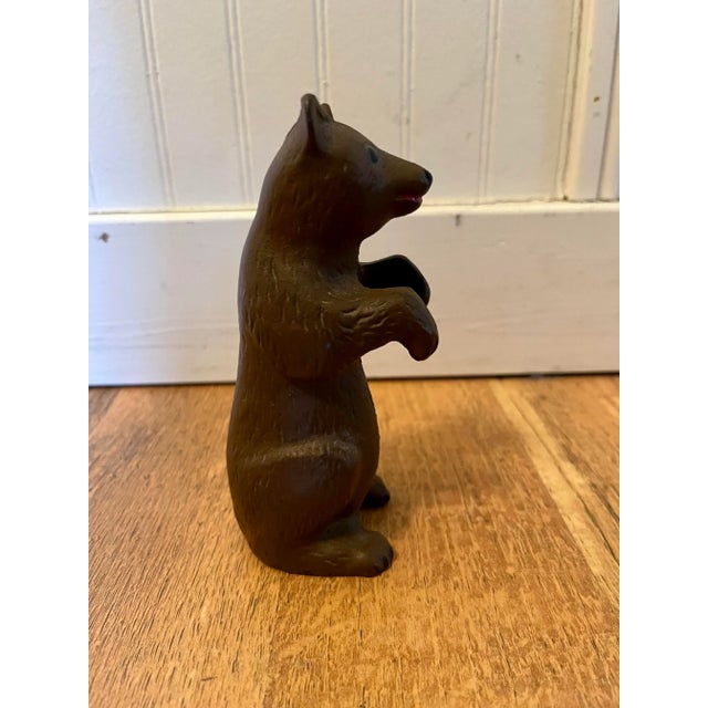 AC Williams Cast Iron Begging Bear Still Toy Bank with original paint AC Williams Toy Company was founded in 1844 in...
