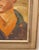 Mid-Century Modern 1960s George Daniell Portrait of Man Oil Painting For Sale - Image 3 of 4