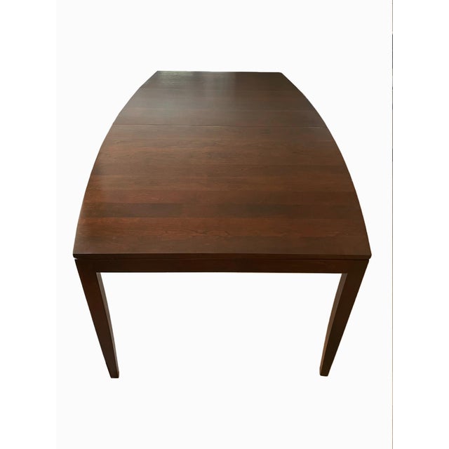 Stickley "Metropolitan Collection" Boat Shaped Dining Table & 2 Leaves