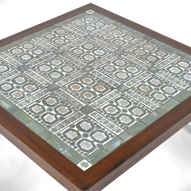 Severin Hansen Table with Royal Copenhagen Tile Top For Sale In Chicago - Image 6 of 9