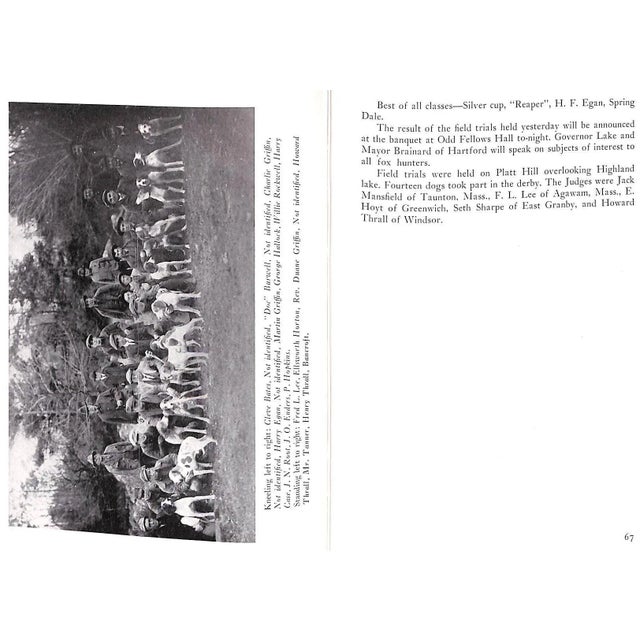 "A Fox Hunter's Scrapbook" 1945 Enders, John O. For Sale - Image 9 of 12