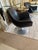 Vintage Danish Bolia Black Leather Swivel Club Chairs For Sale - Image 12 of 14