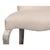 Animal Skin Louis XV Dining Chairs in Cream with Silvered Legs, Sets of 2 For Sale - Image 7 of 11