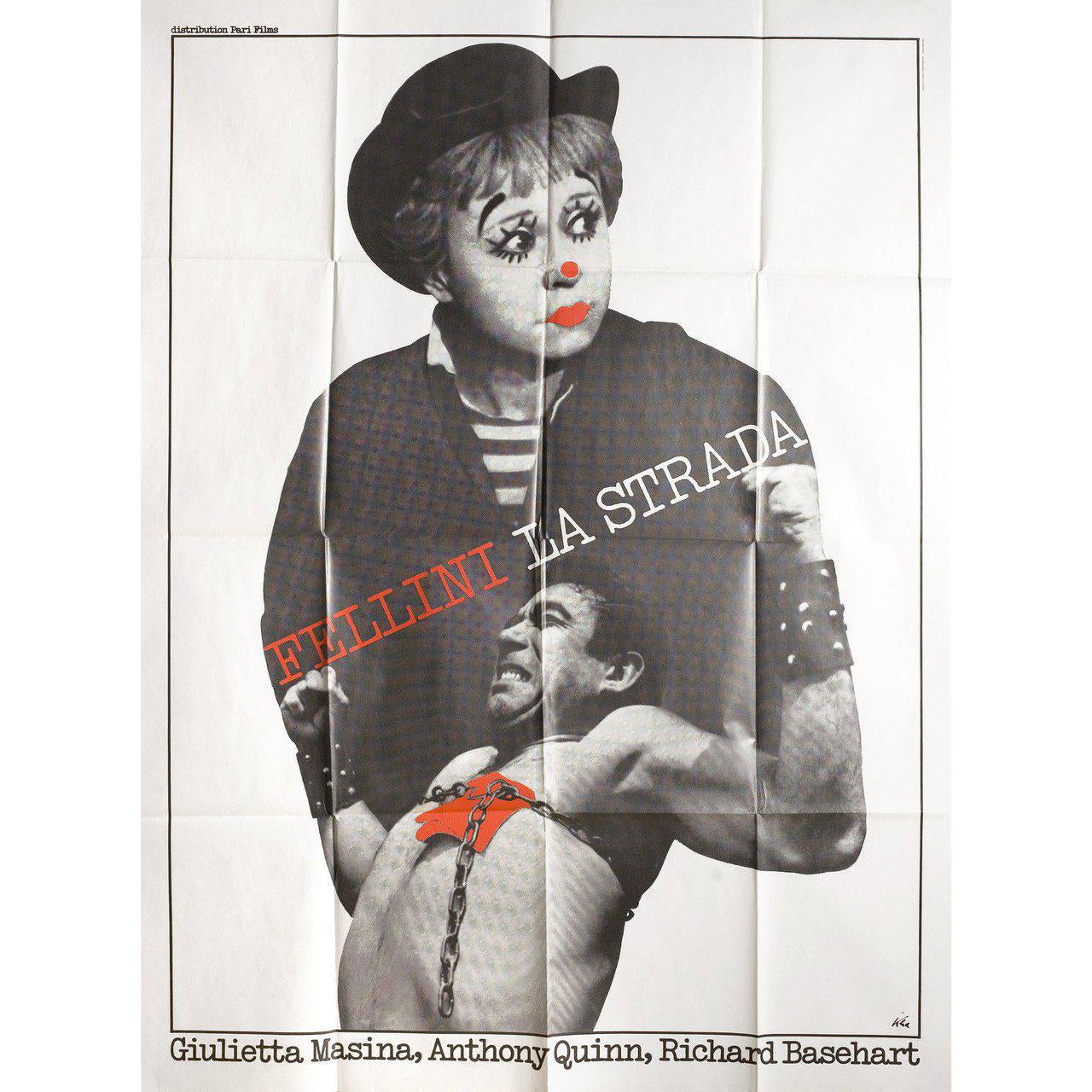 la strada r1970s french grande film poster