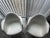 Purchased new from Design Within Reach a few years ago, these authentic Herman Miller Eames molded plastic armchairs have...