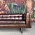 This is a bold and beautiful brown tufted vinyl sofa. It was made by the Kenmar Manufacturing Co. in Ohio. It is part of...