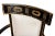 Early 19th Century Italian Regency Style Ebony & Gilt Armchairs in European Silk - a Pair For Sale - Image 10 of 13