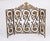 Antique Louis XIV Revival French Brass Fire Screen For Sale - Image 8 of 10