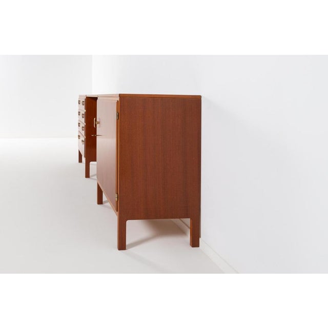 Mid-Century Modern Swedish Sideboard by David Rosen for Nordiska Kompaniet, 1950s For Sale - Image 7 of 15