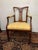 Early 20th Century Antique Early 20th Century Edwardian Style Mahogany Open Armchair For Sale - Image 5 of 10