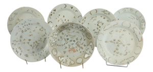 Antique Chinese Porcelain Plate, 1600s