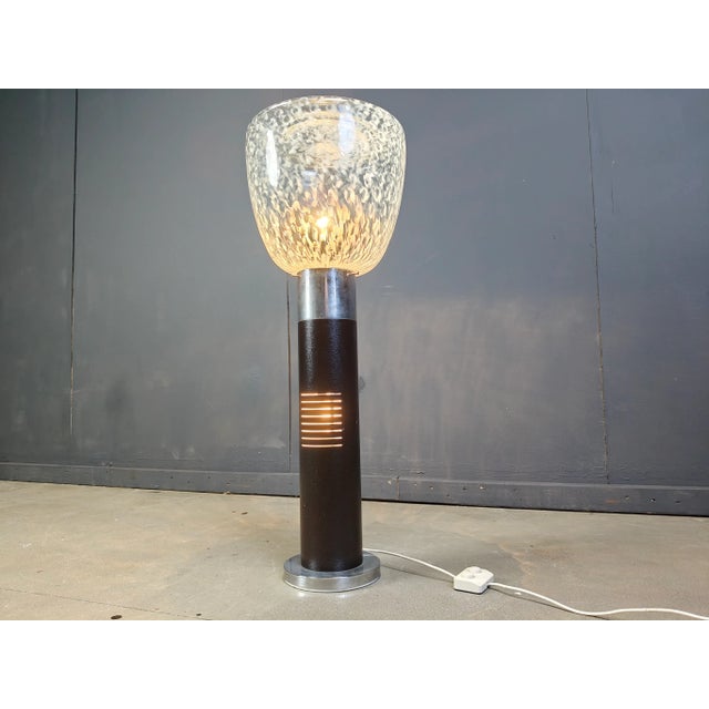 Metal Vintage Floor Lamp by Mazzega, 1960s For Sale - Image 7 of 13