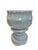 Art Deco Chinese Ceramic Cup Censer Hand Carved Hutian Ware Celadon Cup For Sale - Image 3 of 15