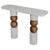 Limited Edition, Stacked Spheres Walnut Marble Perle Console by Esther Knopfler For Sale - Image 14 of 14