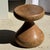 Pawn Natural Stool in Mango Wood, 1980s For Sale - Image 9 of 11