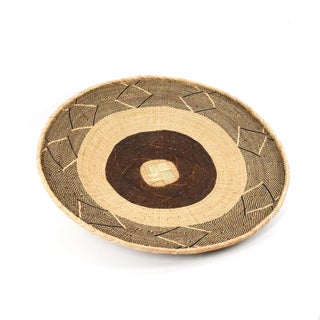Early 20th Century Tonga Binga Basket 24 Inch For Sale