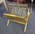 Mid-Century Modern Brass Campaign Style Folding Magazine Stand For Sale - Image 9 of 9