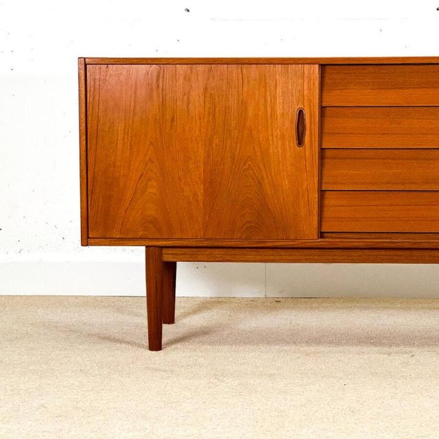 Nils Jonsson Mid-Century Teak Sideboard by Nils Jonsson for Troeds, Arid Collection, 1960s For Sale - Image 4 of 13