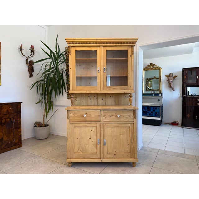 Art Nouveau Kitchen Buffet For Sale - Image 3 of 18
