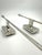 2020s Pair of Visual Comfort Stellar Single Tail Led Wall Sconces in Polished Nickel (Pre-Owned) For Sale - Image 5 of 12