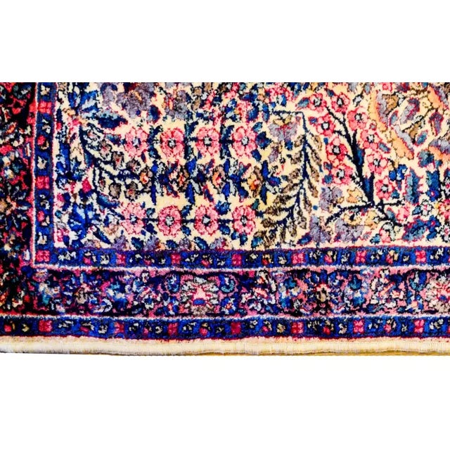 Traditional Early 20th Century Kirman Rug For Sale - Image 3 of 6