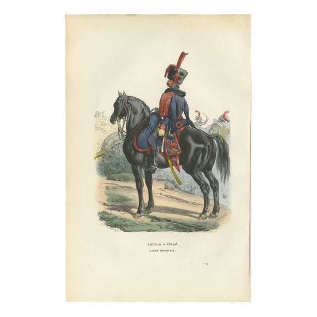 After Horace Vernet, Horse Artillery, 1843, Paper For Sale