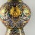 Mid 20th Century Large Vintage Chinese Cloisonné Covered Vase With Gilt Dragon Handles & Carved Rosewood Base For Sale - Image 5 of 16