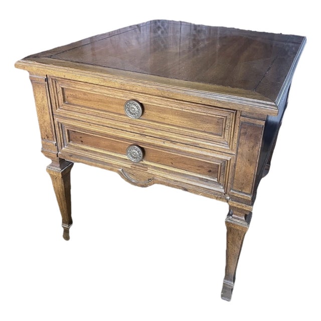 Mid Century Drexel Francesca Side Table Nightstand For Sale