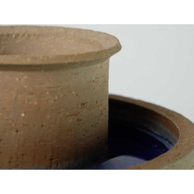 Ceramic Ceramic Candleholder from BJU Sweden, 1960s For Sale - Image 7 of 16