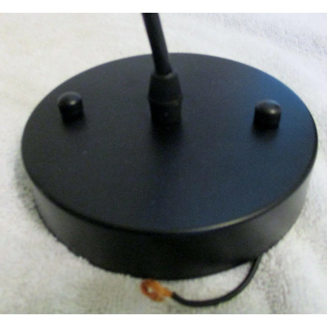 Pair of Finesse Decor Pl-718 Wide Single Pendant Cognac Lamps For Sale In Miami - Image 6 of 9