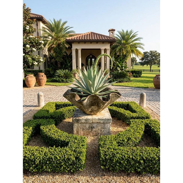 Stone 1970s Willy Guhl Sculptural Biomorphic Garden Planter For Sale - Image 7 of 12