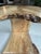 One of a Kind Figured Spaltted Maple Live Edge End Table For Sale - Image 12 of 14