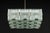 Large Mid-Century Glass Chandelier from Veb Lighting, Germany, 1970s For Sale - Image 15 of 16